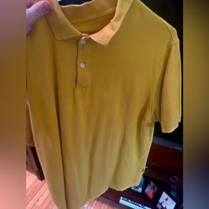 Mustard yellow polo